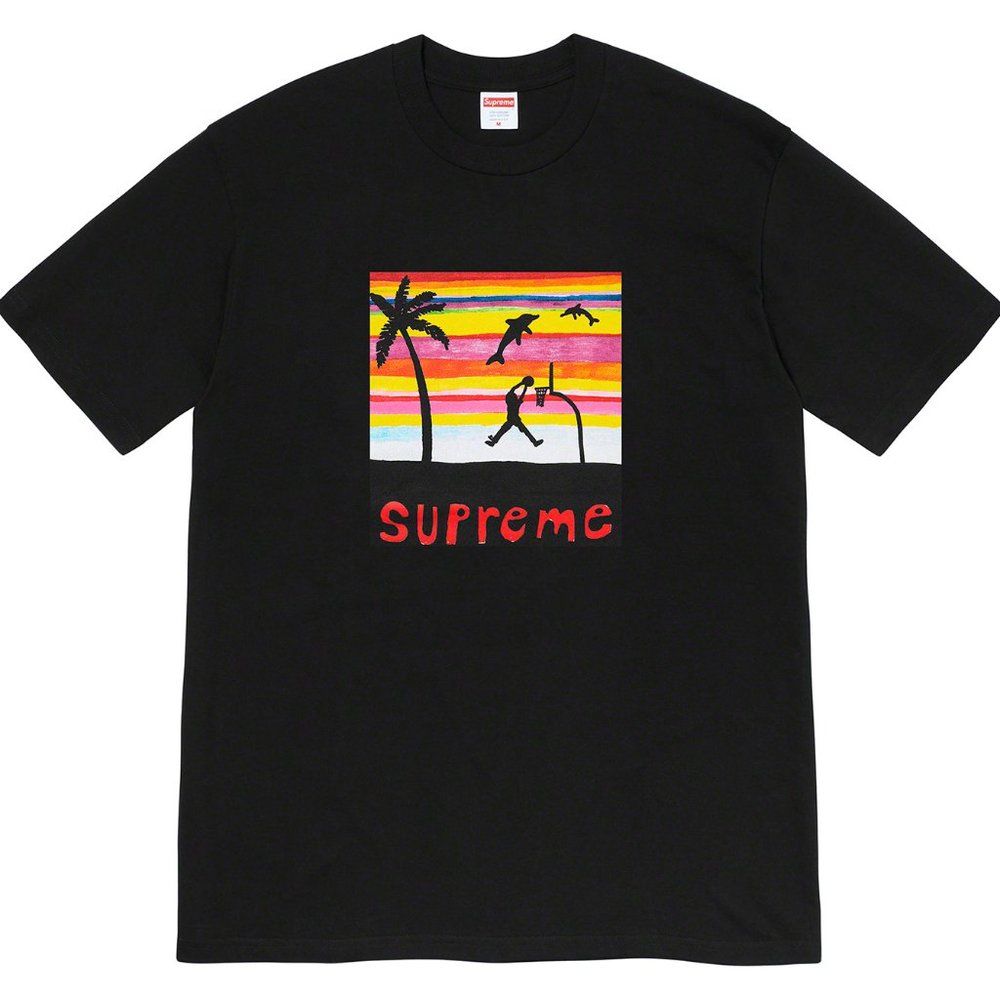 NWT Supreme Dunk Tee - Black - XL